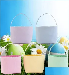 Partygeschenk, personalisierter gestreifter Seersucker-Korb, festliche Ostern-Süßigkeiten-Geschenktüte, Ostereier, Eimer, Outdoor-Tasche, Festival, Zuhause, De4233551