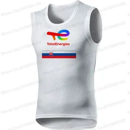 Cykelskjortor toppar totala energier Cyklingbasskikt Slovakien Peter Sagan Mesh Cycling Underwear Vest Bike Jersey ärmlös cykeltröja 231124