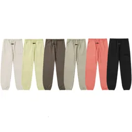 Designer Pantaloni Casual Pantaloni Pantaloni della tuta FOG Doppio Filo Essen Lettere Floccanti Tridimensionali Pantaloni Casual con Cappuccio da Donna con Pantaloni in Peluche Larghi Tendenza