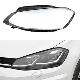 Pokrywa reflektora samochodowego obiektyw Auto Sholl Cover Light Caps Glass Case Absaż dla Volkswagen VW Golf 7.5 2018 2019 2020