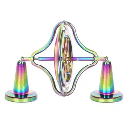 Decompression Toy Fidget Set Dazzle Color Roller Spinner Kid Creative Diy Toy Zinc Alloy Decompression Ring Metal For Drop Delivery To Dhxby