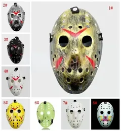 UPS Masquerade Masks Jason Voorhees Mask Friday the 13th Horror Movie Hockey Mask Scary Halloween Costume Cosplay Plastic Party Ma7264302