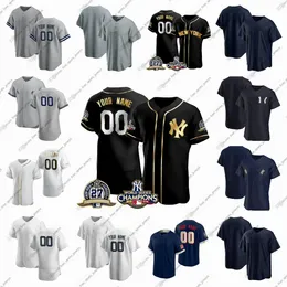 99 Aaron Judge Baseball jersey Gleyber Torres Juan Soto Gerrit Cole Anthony Volpe Anthony Rizzo Giancarlo Stanton DJ LeMahieu Carlos Rodon Jasson Dominguez