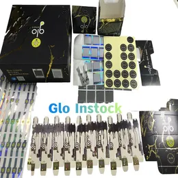 Glo Vapes Cartridges Packaging Desollable Vape Pen 510スレッドカートアトマイザー厚いオイル蒸気剤0.8ml-1.0ml Instemptemty White Ceramic Tip Pods