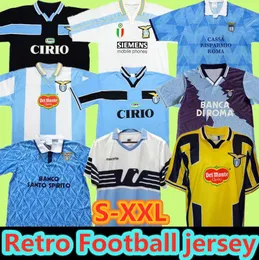 1998 1999 2000 2001 Lazio Retro piłka nożna Vieri Salas Mihlovic Veron Stankovic Mancini Nesteved Inzaghi Vintage koszulka 89 90 91 92 93 95 98 99 00 100.