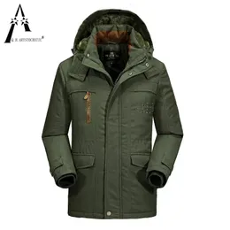 Homens Down Parkas Jaqueta de Inverno Homens Engrossar Jaquetas de Lã Masculino Streetwear Windbreaker Parkas Casaco Destacável Hoodies Algodão-acolchoado Homem Roupas 231124