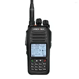 Walkie Talkie Lanchonlh HG-UV98 Profissional APRS FM GPS GPS Dual Band 136-174MHz 400-470MHz 5W 2500mAh