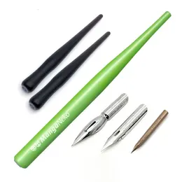 نافورة أقلام مانغا DIP PEN مجموعة مانجا القلم حامل وحمار وحشي g nib d