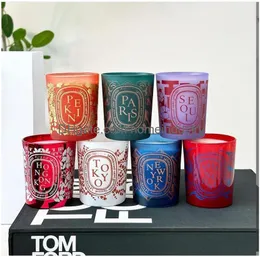 Mumlar Dip Koltuk Başına Kokulu Koku Bougie Pare Home Decoration Collection City Exclusive Edition Drop Teslimat Otdiq