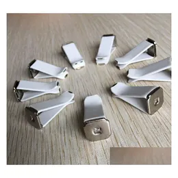 Other Home Garden White/Black Square Head Car Vent Clips Air Freshener Outlet Per Conditioner Clip Decor Drop Delivery Otfns