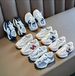 2023 frühling Kinder Sport Schuhe Jungen Mädchen Kleine Taille Casual Schuhe Mode Baby Kinder Turnschuhe Größe 21 37