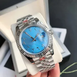 Tasarım erkek Otomatik İzle 36 41 MM 904L Tam Paslanmaz Çelik İzle Bayanlar Süper Aydınlık Safir Su Geçirmez montre de luxe