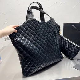 Designer Casual Tote Kvinnor Fäster Crossbody Shopping Strandmode Berömd stor kompositväska Axlar Handväska Äkta handväskor