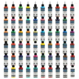 Tattoo Inks 25 Pieces Batch Fusion Ink Permanent Make-up Set 30ml Cosmetic Mini-Pigment