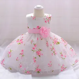 Girls Dresses Baby Kids 1st Birthday Fantasy Dress born Baptism Gown Infant Party Flower Christmas Vestidos 231124