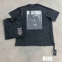 Magliette da uomo Kith Biggie Maglietta vintage Uomo Donna 1 1 Maglietta di alta qualità Maglietta stile estivo