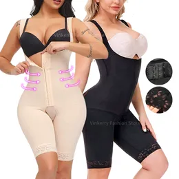 Kvinnors shapers bodysuit hook fajas colombianas shapewear bantning korsett kvinnor underkläder midje tränare rumpa lyftreduktoras kropp shapers 230425