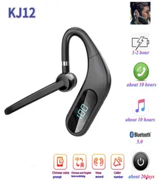 KJ12 Business Bluetooth Earbuds 50 TWS Wireless Headphons Earphones Stereo Gaming Headset In Ear Car Headset for Phone2830655