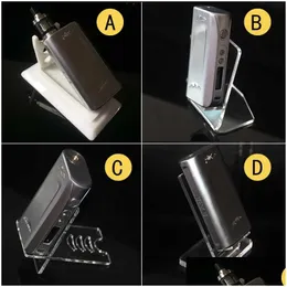 Другие розничные поставки Оптовая продажа Box Mod Стенды Выставочная стойка Держатель витрины Полка для аккумулятора Прозрачные стойки Чехол для Ego One Isti Dhbib