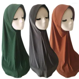 민족 의류 17color ramadan 무슬림 여성 원피스 Amira Khimar 이슬람 전체 커버 랩 히잡 Niquabs기도 터번 숄 부르카