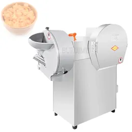 Double Head Vegetable Cutting Machine Electric Slicer Commercial Cabbage Shredder Chili Ginger Onion Cutter Food Processor