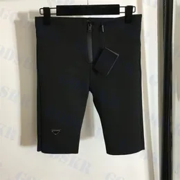 Damskie zapinane spodenki Trójkątna odznaka Sport spodni joga legginsy letnie spodnie rowerowe na zewnątrz