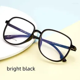 Sunglasses Frames 58mm Myopia Eyeglass Frame Men's Casual Large Glasses Ultra Light TR Prescription 3435