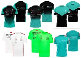F1 formula one team polo shirt new lapel shirt same custom