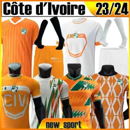 2023 2024 Cote d Ivoire national team Soccer Jerseys ivory coast DROGBA  KESSIE ZAHA CORNET MEN homme Maillot de foot football man Uniforms 22 23