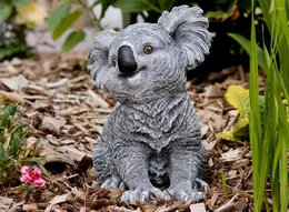 Garden Decorations Jungle Koala Hugger Stygg Statue Tree Decor Lovely Animals Hart Craft Outdoor Decoration