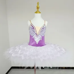 Dancewear Purple Ballet Tutu Kids Girls Adults Women Ballet Dance Costumes Ballerina Adults Professional Ballet Tutu Dress Women Girls 231124