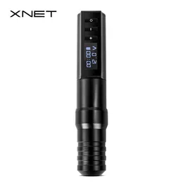 Комплекты для татуировки Ambition xnet Professional Wireless Tatless Percement с портативным мощным моторным цифровым светодиодом для Body Art 230425