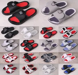 2022 Jumpman 11 XI 13 slipper sandals Hydro 4s Slides black Men Women Beach sandal 4 6 VI shoes outdoor sneakers size 36465005308