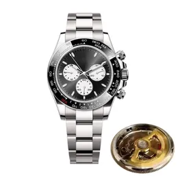 ST9 Mens Watch إصدار جديد أوتوماتيكي ميكانيكي 3836 حركة شفافة خلفية مضاد للماء من الفولاذ المقاوم للصدأ عالية الفولاذ