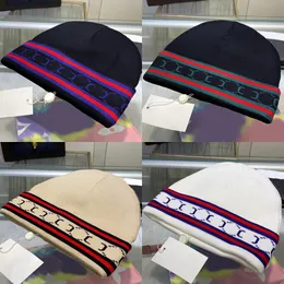 Chapéus de designer de moda masculino e feminino gorro outono / inverno malha térmica lazer tampa de cabeça ao ar livre chapéu de algodão de malha quente outono inverno acessórios corta-vento