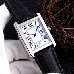 2023 Herren-Armbanduhr mit quadratischem Ende, hochwertige Mode, vollautomatisches mechanisches Uhrwerk, Datumsoberfläche mit eingelegtem Diamant-Stil, tief wasserdicht
