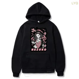 Women's Hoodies Sweatshirts Demon Slayer Anime Hoodies Kimetsu no Yaiba Gothic Nezuko Kamado Manga Sweatshirt Men Women Harajuku Plus Size Winter Streetwear