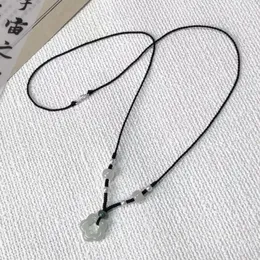 Chains Dainty Flower Pendant Necklace Delicate Hollow Choker Chain Woven Rope Necklaces Jewelry For Women Holiday Gift