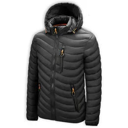 Jaquetas masculinas inverno acolchoado jaquetas leves para homens com capuz puffer casaco plus size 5xl 6xl roupas masculinas atacado guangzhou 231124