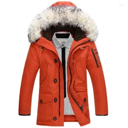 Men's Down 2023 Men Duck Coat Winter Jacket Parkas Mans Brand Clothing Fur Parka Jackets Mens Roupas Feminina