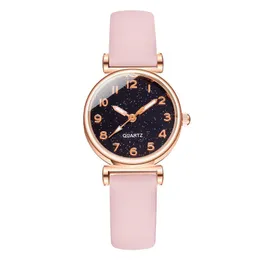 Zegarek na rękę Kobiety cyfrowy zegar stylowy Wykwintny minimalistyczny pasek dama kwarcowa obserwowanie W Waterproof Waterproof Gift Femme renogiowristwatc