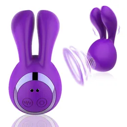 Vibrators SEXSOHO Rabbit Shape Sucking Clitoris Vibrator G Spot Massager Mini Bunny Vibration Toy Great for Female Male Couple Goods 230426