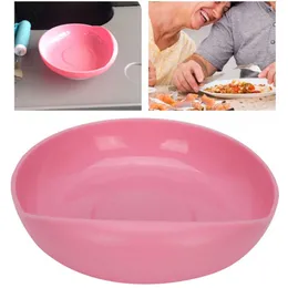 Andra hälsoskönhetsartiklar Äldre vårdsäker platta med sugskoppbas inaktiverad nonslip Tableware Bowl Red Auxiliary Solid Feed Dish 230425