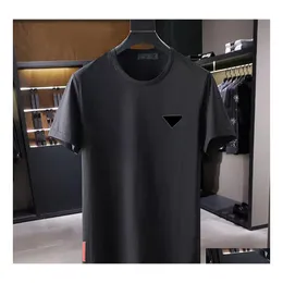 Camisetas masculinas masculas camisetas designers Man Tees Tops Tshirts Summer Summer Circt Letters Impred Men S4XL Drop Delivery Apparel Roupas