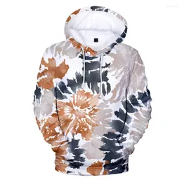 Women's Hoodies 3D Tie Dyed Hoodie Unisex Sport Pullover Sweater Fashion Harajuku Print Autumn Girls' Casual