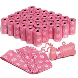 Taşıyıcı 50ROLOS750PCS Köpek Çöp Çanta Temizlik Dolunma Ruloları Pet Dispenser Çanta Atık Çöp Torbası Taşıyıcı Dispenser Pet Aksesuarları