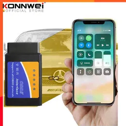 新しいELM327 WIFI V1.5 PIC18F25K80チップコードリーダーELM 327 OBD 2 iOS Android ELM 327 V1.5 Wi-Fi ODB2診断ツール用Auto Scanner