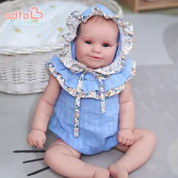 Lalki adfo bebe Reborn 20 cali 50 cm 60 cm Maddie Doll Reborn Toddler Babies Toy Realistic Lifeelike Lolls Real Doll 230426