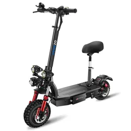 Other Sporting Goods SONGZO Electric Scooter 5600w 11 Inch OffRoad 85kmH With 60v 30ah Lithium Battery Seat 231124