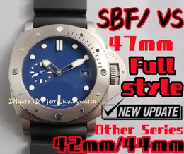 SBF / VS Luxury maschi's Watch PAM692, 47 mm All Series All Styles, Exclusive P90 Movement, ci sono 42, 44 mm Altri modelli, 316L Fine Steel